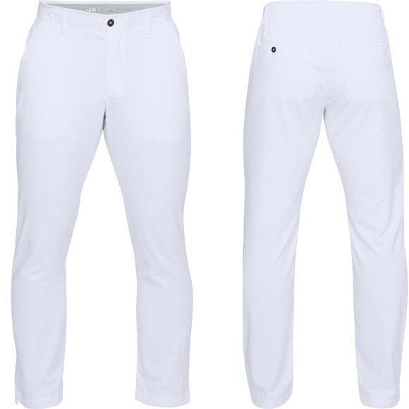 Under Armour Other - Under Armour UA Showdown Straight Golf Pants White 1309545-100 Trouser Golfer